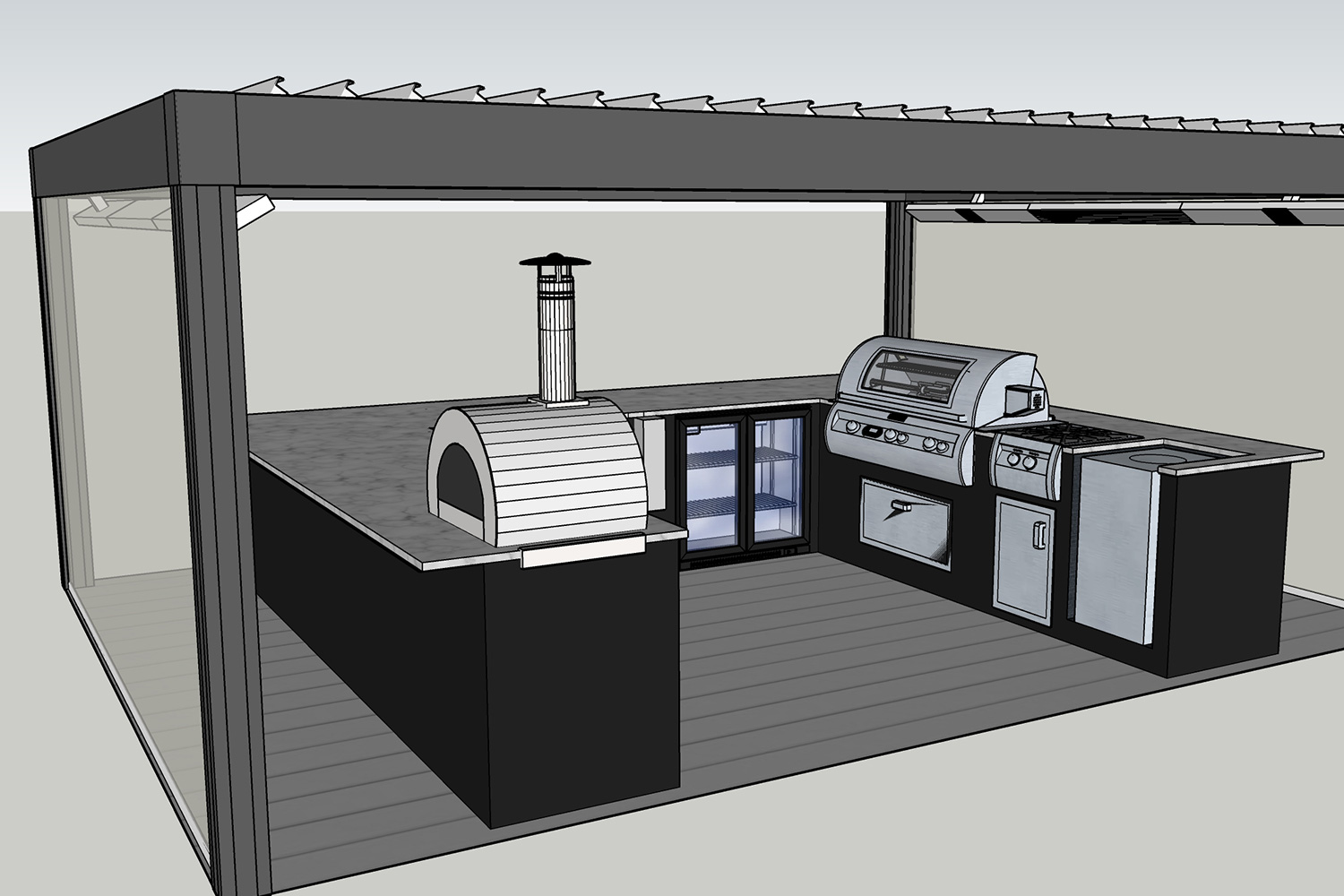 Design an Outdoor Kitchen