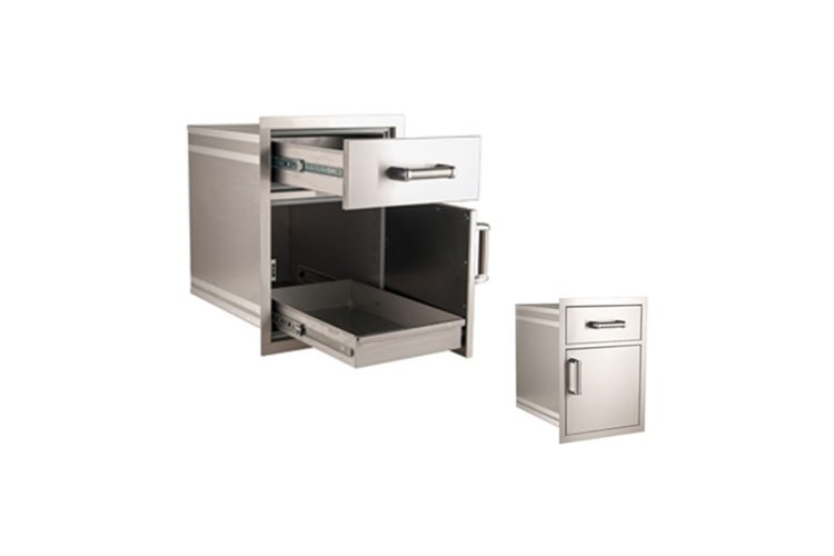 54018S medium pantry door and drawer