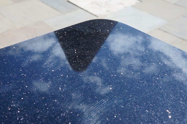 Davis black granite