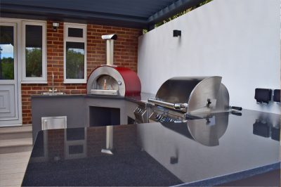 Contemporary Outdoor Kitchen