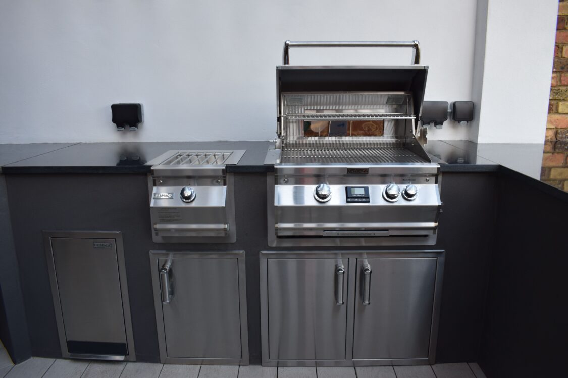 Builtin Single Side Burner Slidein Side Burners Fire Magic UK