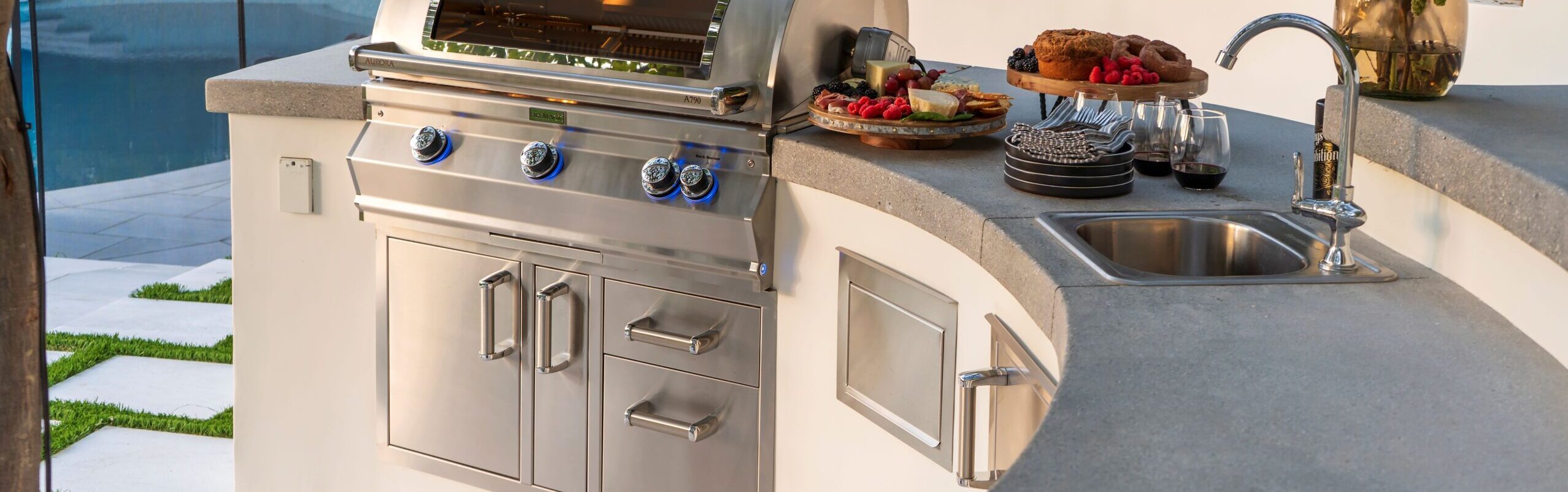 Outdoor Kitchen Storage - Firemagic